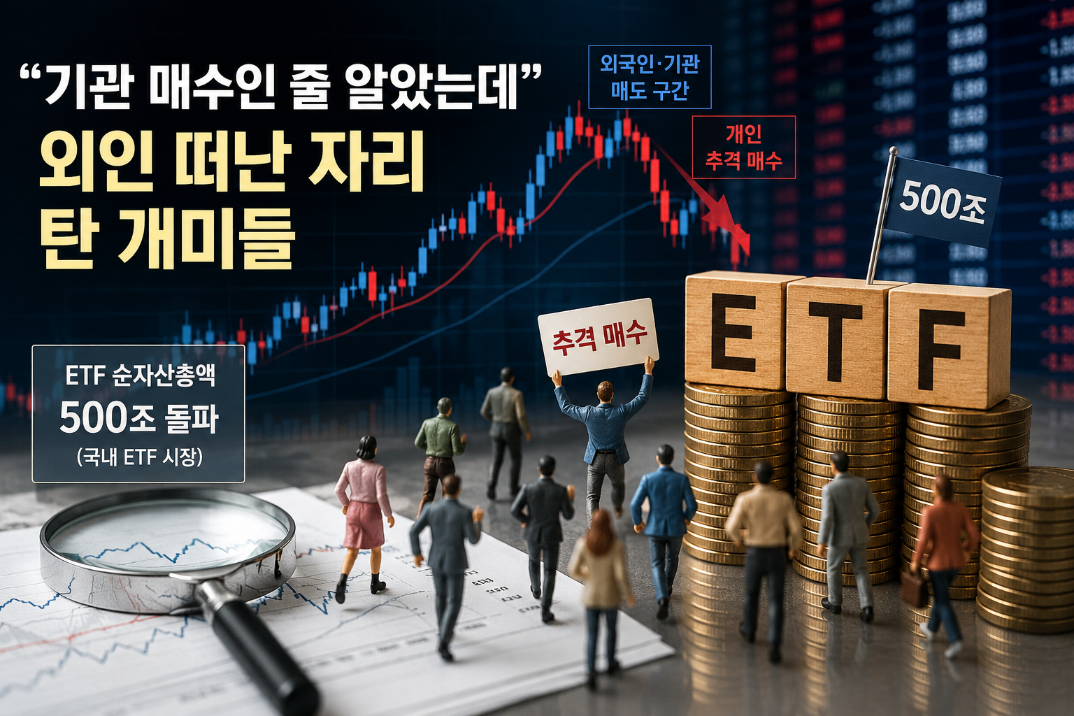 "기관이 산다길래 따라갔는데"…개미들 고점 매수 경고등
