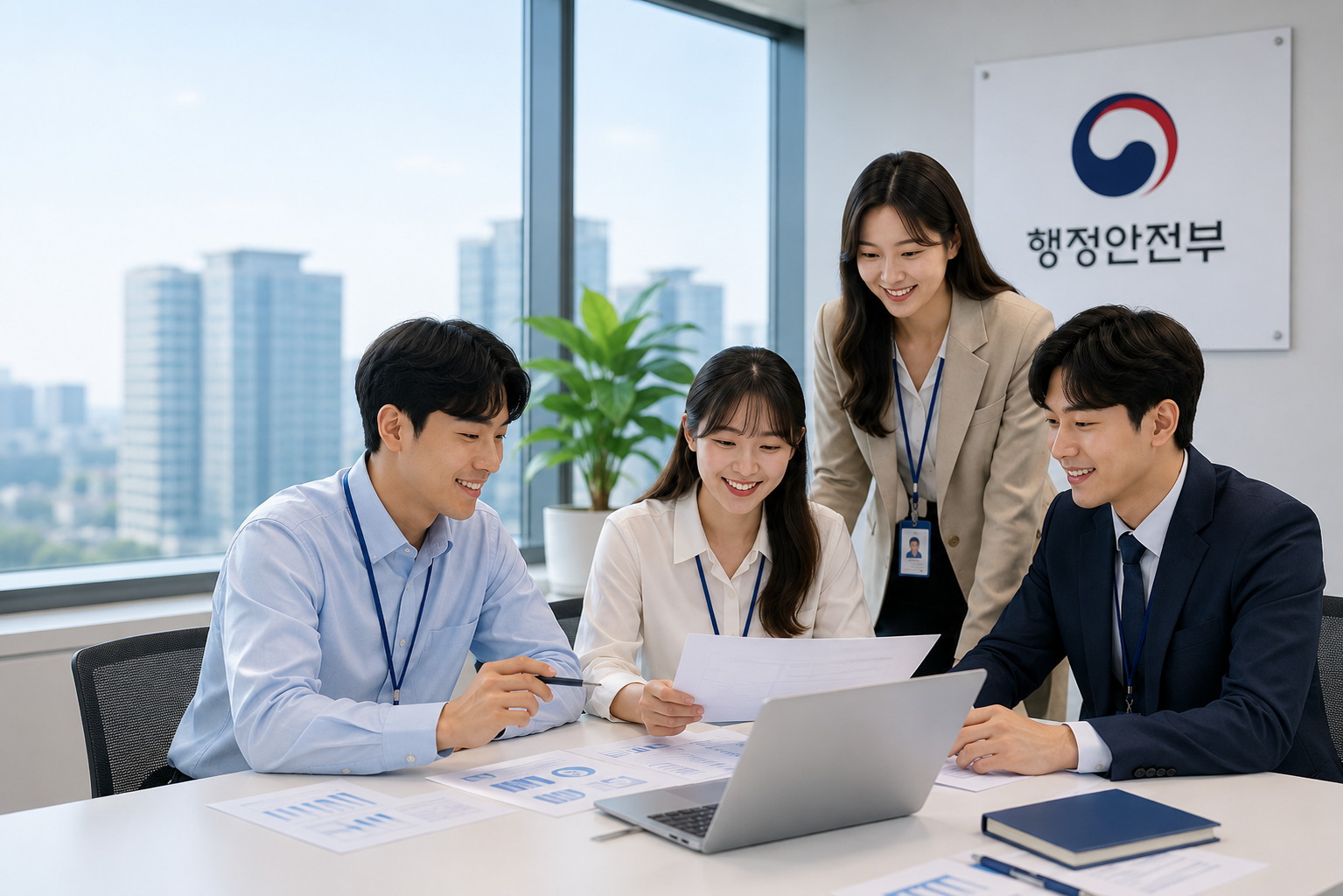 행안부, 청년인턴 92명 채용… 공공행정 실무 경험 확대 나선다