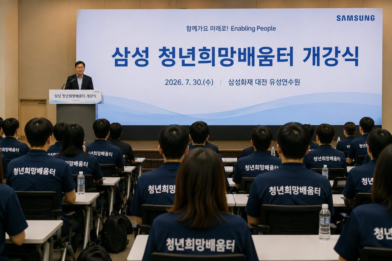 삼성, '청년희망배움터' 개강…비수도권 청년 취업 지원 본격화