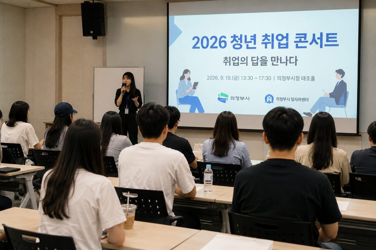 의정부시, 미취업 청년 180명 대상 취업 멘토링 개최