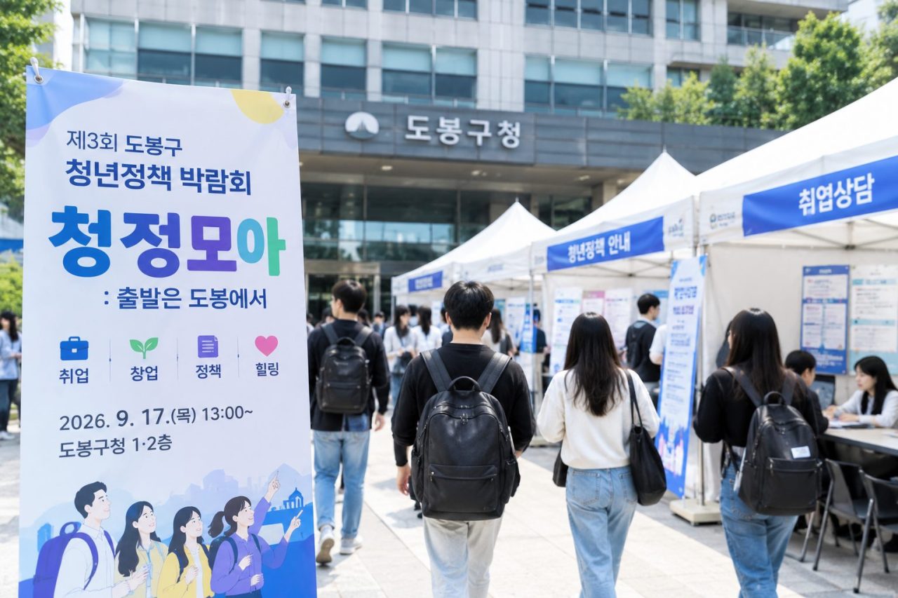 도봉구, 청년 취업·창업·정책 한자리에…‘청정모아’ 개최